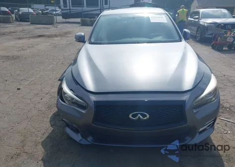2016 Infiniti Q50 3.0T Premium from USA, damaged, VIN JN1EV7AR5GM343129